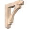 Ekena Millwork Imperial Arts and Crafts Smooth Bracket w/ Offset Brace, Douglas Fir, 7 1/2"W x 34"D x 38"H BKT0806X34X38IMP03SDF - alternate 1
